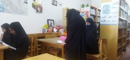 بازدید ماهانه دانش اموزان خوابگاه دبیرستان فاطمه الزهرا(س)