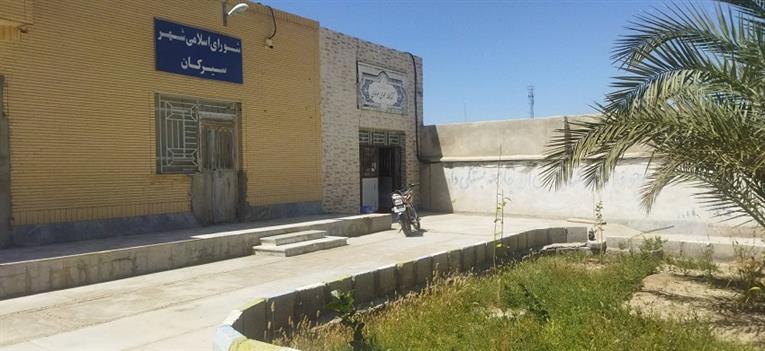 موقعیت ورودی کتابخانه